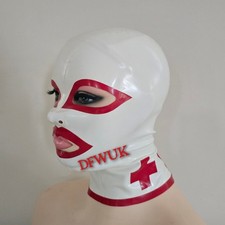 Latex Hood Mask rubber Fetish
