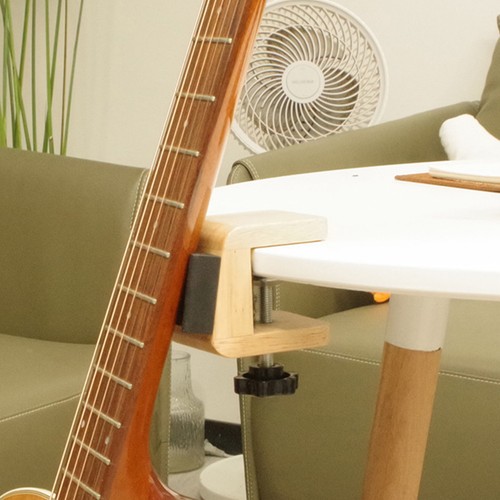 Brown guitar neck rest for - neck,