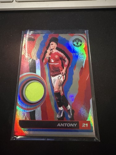Antony player worn - player-worn, patch