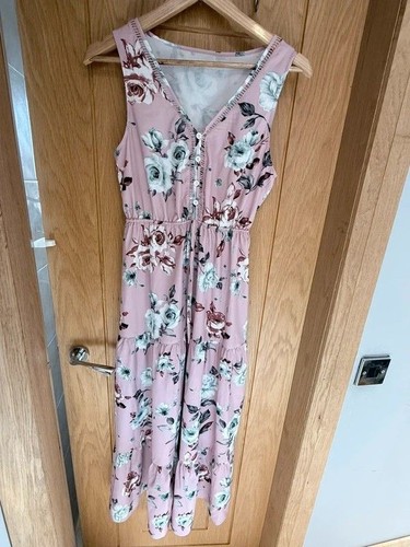 Woman pink dress - pink,