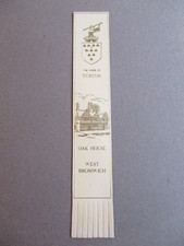 Leather bookmark west bromwich - bookmark,