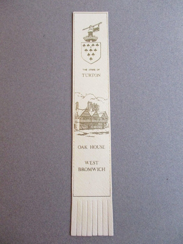 Leather bookmark west bromwich - leather,