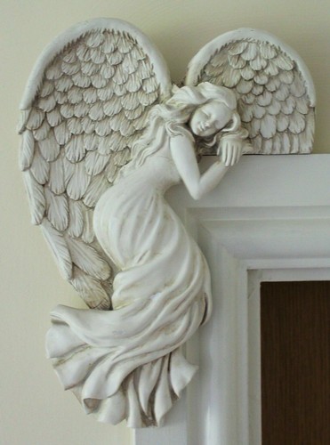 Angel wings sculpture - angel,