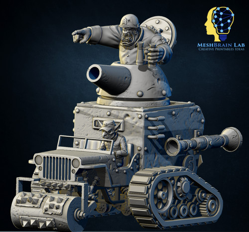 Ork super junk tank - super, special