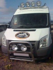 Bull Bar A Bar + Spot Lamps To