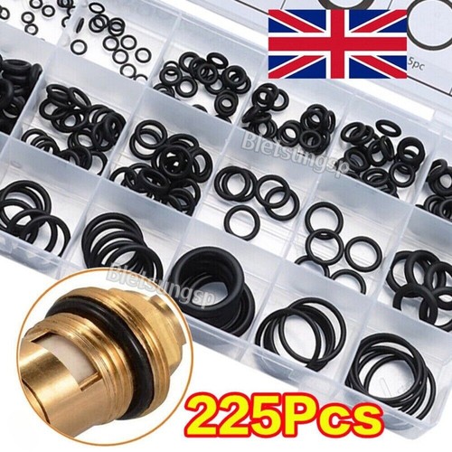 225pc ring set assorted - 225pc, o