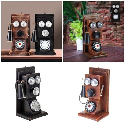 Large vintage rotary phone - vintage,