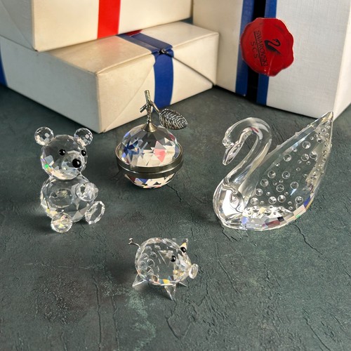 Swarovski crystal figurines - crystal,
