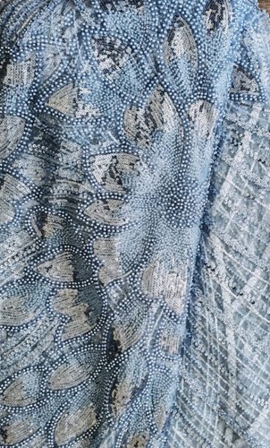 French beaded sequins lace - beaded,