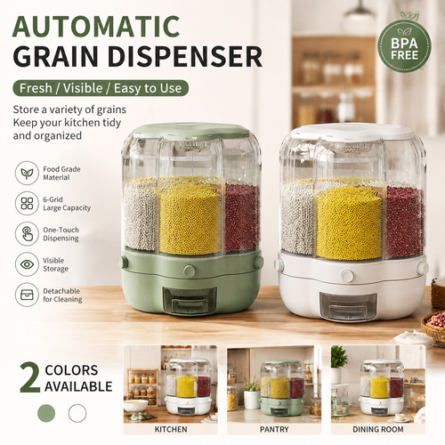 Rotating grain storage - rotating,