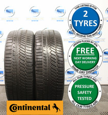 X2 PW 255/45R20 255 45 20 CONTINENTAL CONTACT TS 850P 101V M+S TYRES *6MM (231N)