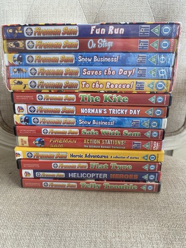 Fireman sam dvd collection x14