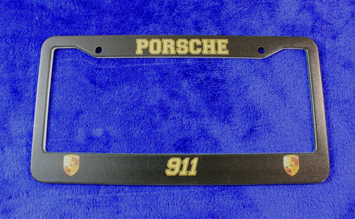 Metal porsche 911 license - porsche,
