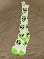 Large Alien OTC Socks Snow