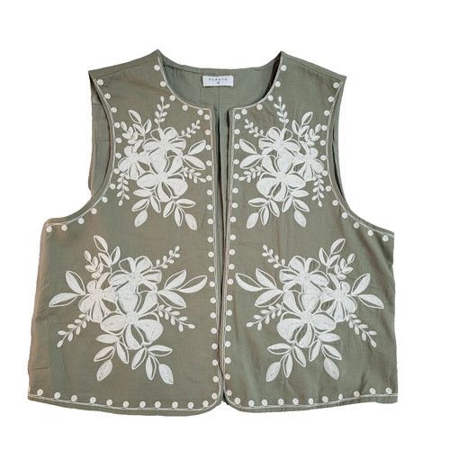 Papaya waistcoat green - papaya,