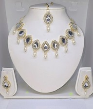 White Indian bollywood bridal