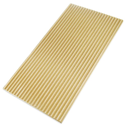 Ridged refractory stone baking - ridged,