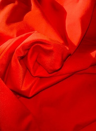 Orange nylon lycra fabric - ,