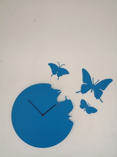 Butterfly bluette wall - wall, +