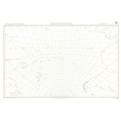 Admiralty gnomonic chart 5098 - chart,