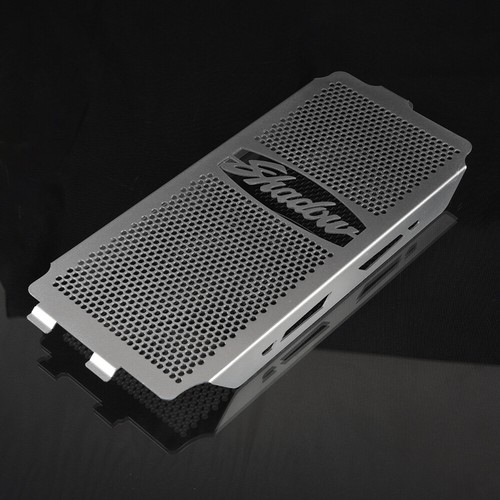 Silver radiator grille guard - radiator,