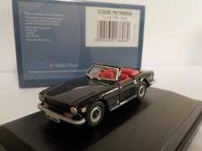 Triumph TR6 - Black, Oxford Diecast 1/76 New Dublo, Model Car