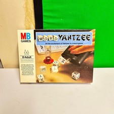 Vintage 1979 Yahtzee Word Dice