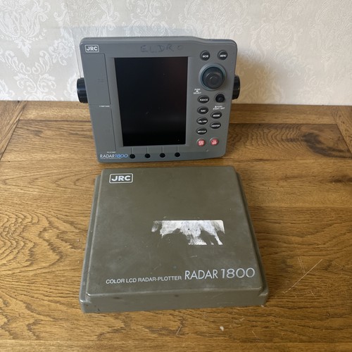 Jrc radar 1800 color lcd - radar,