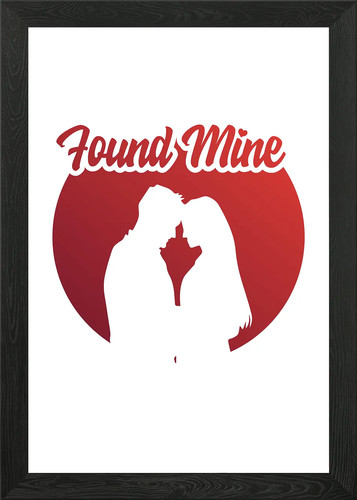 Found mine framed - mine, wall