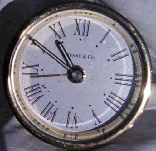 Tiffany brass desk travel - co,