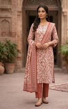 Ladies & Girls 3-Piece Chiffon