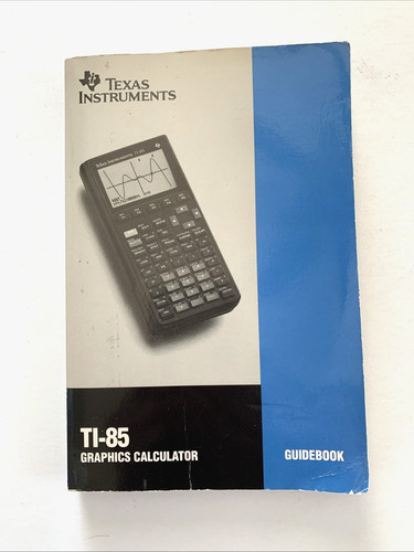 Texas instruments 85 - instruments, ti-85