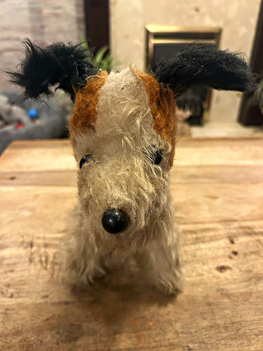 Vintage 1960s steiff - foxy, fox