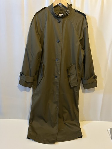 Zara olive khaki green long - zara,
