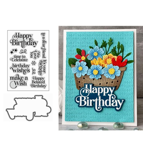 Happy birthday metal cutting - happy,