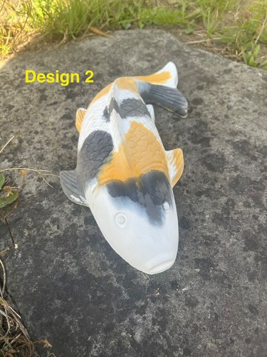 Large hand cast koi - , carp