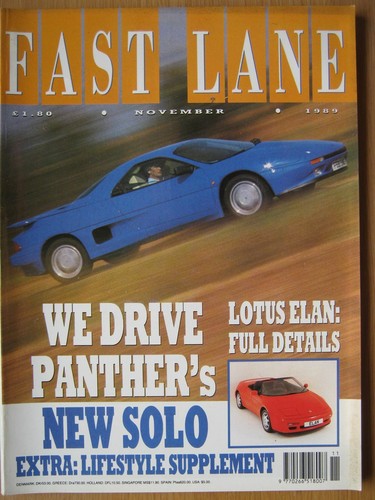Fast lane november 1989 - lane,
