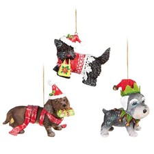 Christmas Baubles Dog Ornament