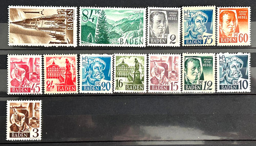 German stamps state - stamps,
