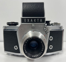 EXAKTA VX1000 ANALOGUE SLR CAMERA WITH INTERCHANGEABLE VIEWFINDER 35M - UNTESTED