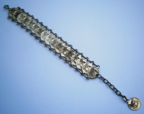 N505 vintage silver tone - vintage,
