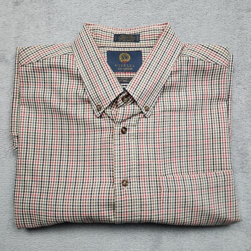 Viyella mens plaid button - viyella,