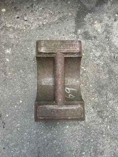 Cast iron weight 56lbs 225mm - cast,