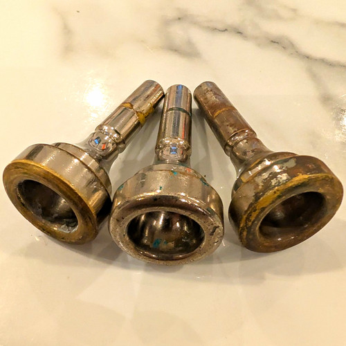 Lot cornet mouthpieces - cornet,