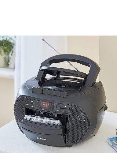 Portable radio cassette - 3, 1