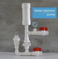 25mm Hydraulic Ram Pump Water Hammer Pump No Electricity Well River Drinker