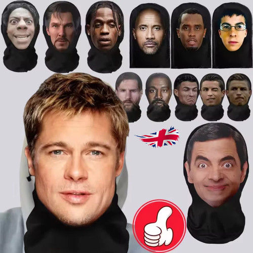 Printed celebrity realistic - printed,