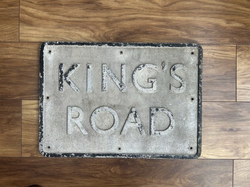 Original street sign - original,