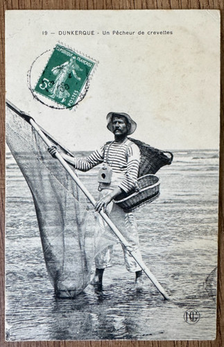 Old postcard - old,