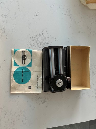Pentacon focusing rack - pentacon, rail